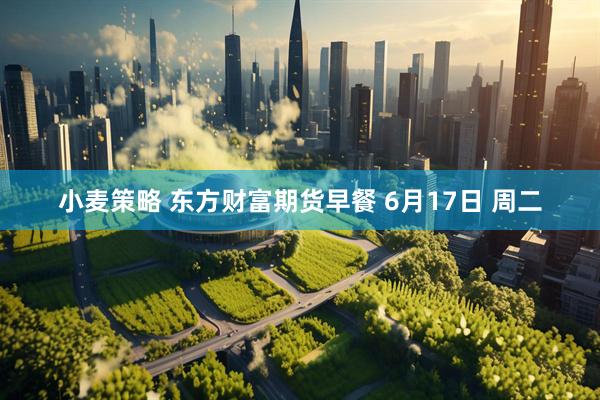 小麦策略 东方财富期货早餐 6月17日 周二