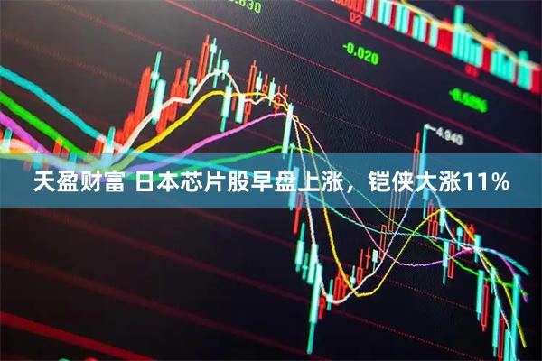 天盈财富 日本芯片股早盘上涨，铠侠大涨11%